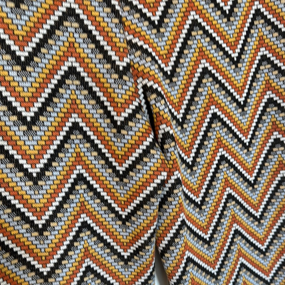 Urban outfitters Bryan pull on flare Chevron Patterned Women's Pants - Picture 7 of 9